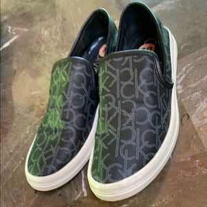 Calvin Klein Black Loafers Sleek Slip-On Design